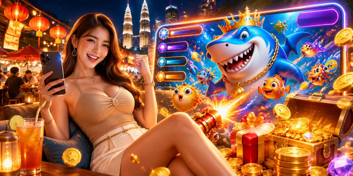 Permainan memancing dalam talian bergaya Melayu di Kuala Lumpur dengan jackpot besar
